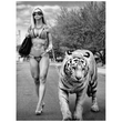 Load image into Gallery viewer, Glamour Tiger (Poster)