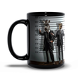 Load image into Gallery viewer, Unusual Suspects 15oz coffee mug, animal dog artwork, funny dogs, movie parody.